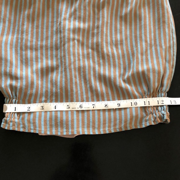 Marc Jacobs silk halter top lined w/ elastic waist - Picture 3 of 5